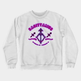 Sagittarius 2a Eggplant Crewneck Sweatshirt